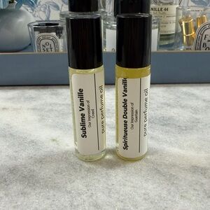 GUERLAIN & Creed inspired Sublime Vanille and Spiriteuse Double Vanille 10ML